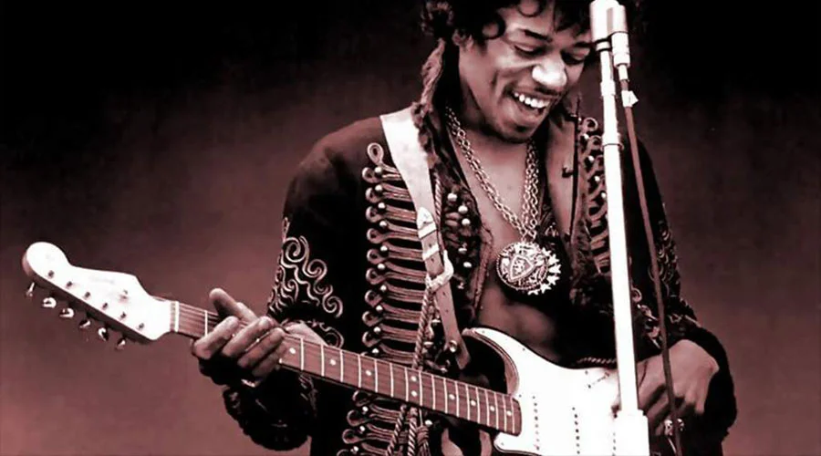 Jimi Hendrix Are You Experience Custom Made Fender Stratocaster